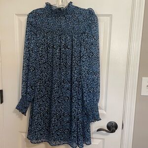 MIA Blue Floral Dress